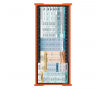 WhiteCoat Clipboard® Trifold - Orange Food Industry Edition